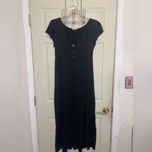 Black maxi dress!